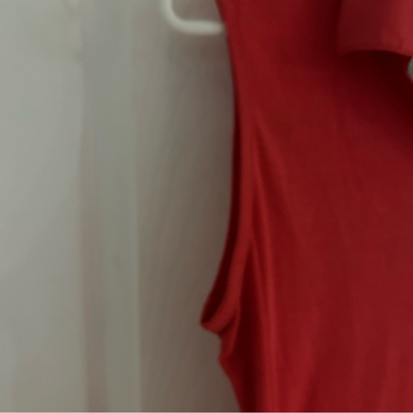 Adidas Women's pink Sleeveless Polo Top - Picture 6 of 9